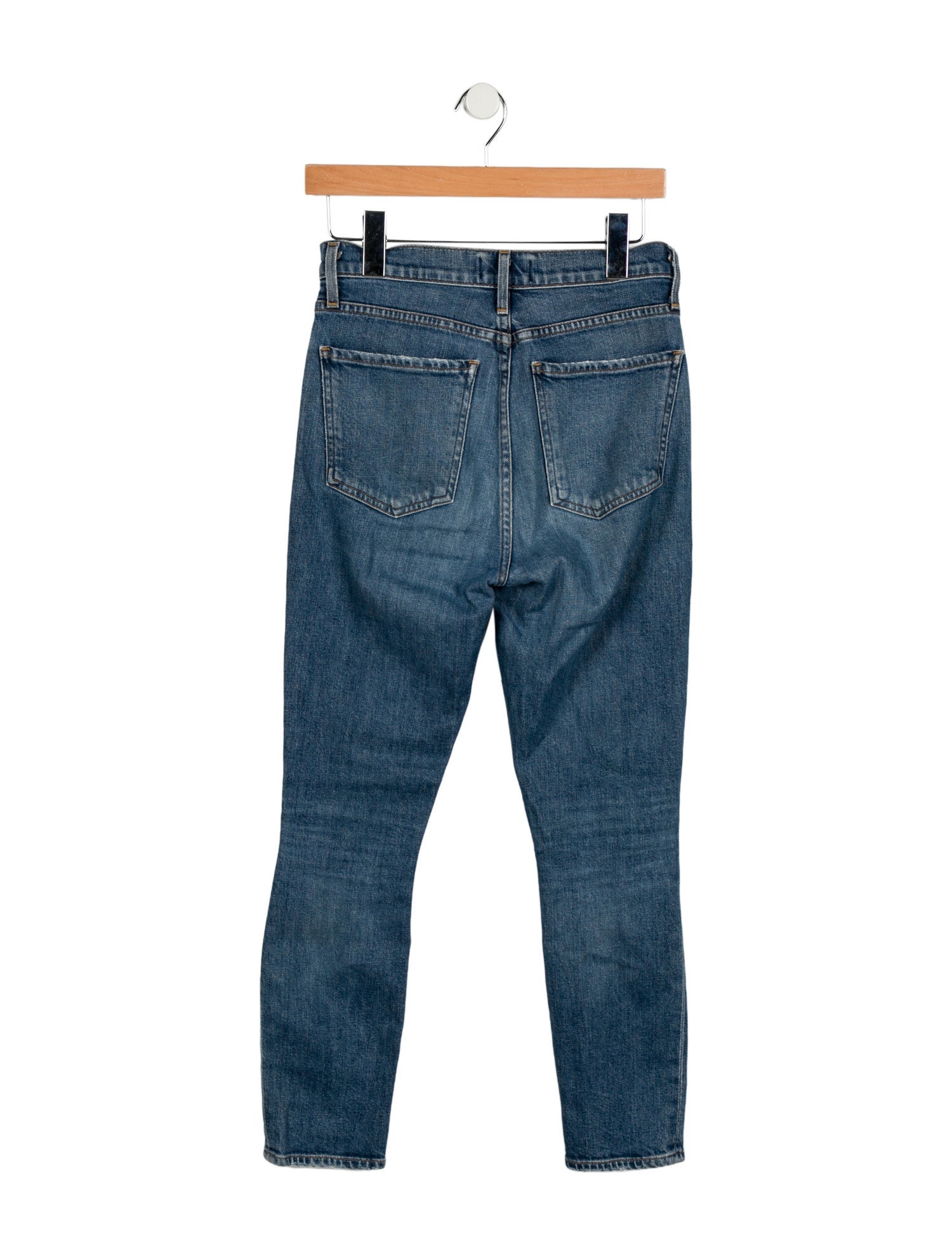 AGOLDE High-Rise Skinny Leg Jeans